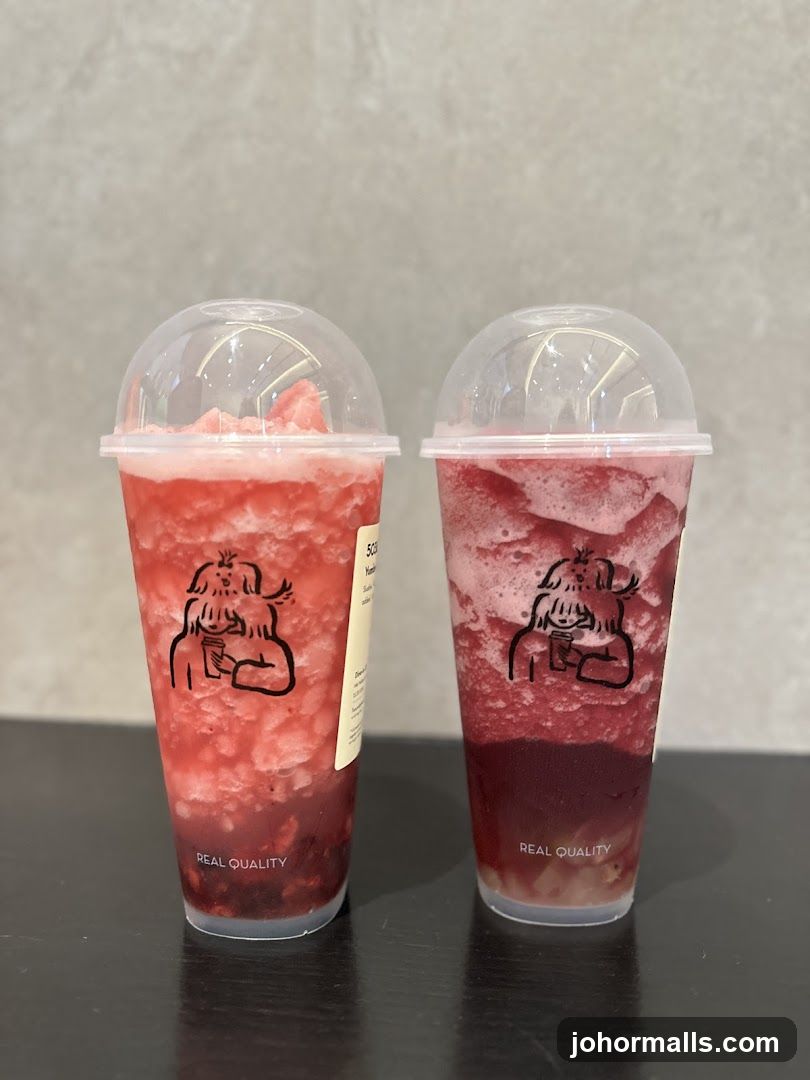 Two Fruit Smoothies