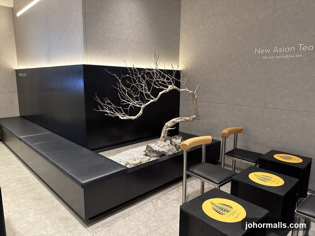 Modern Tea Shop Interior