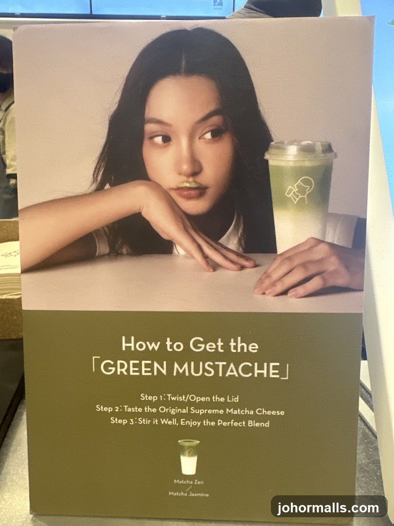 How to Get the Green Mustache