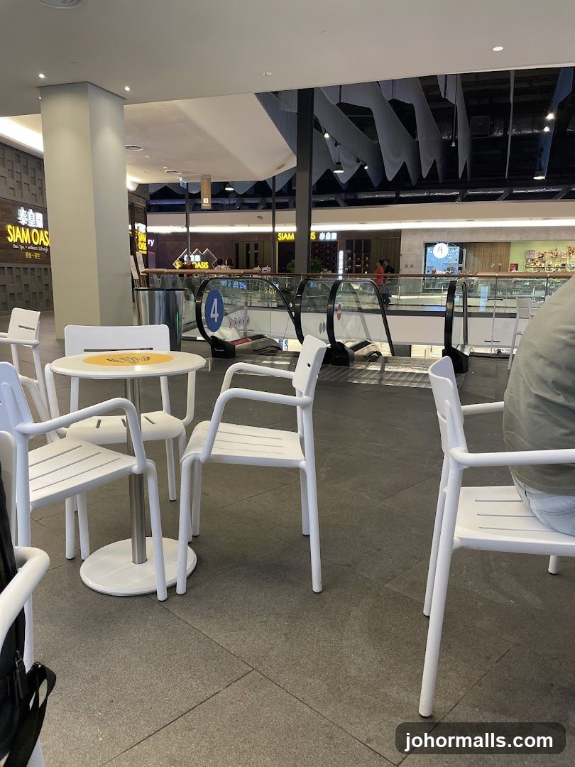 Mall Seating Area