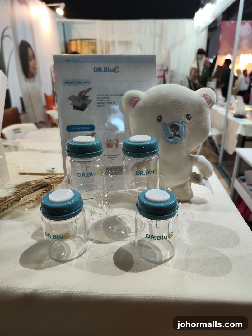Dr. Blue promotional display