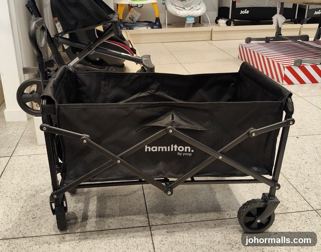 Black Folding Wagon