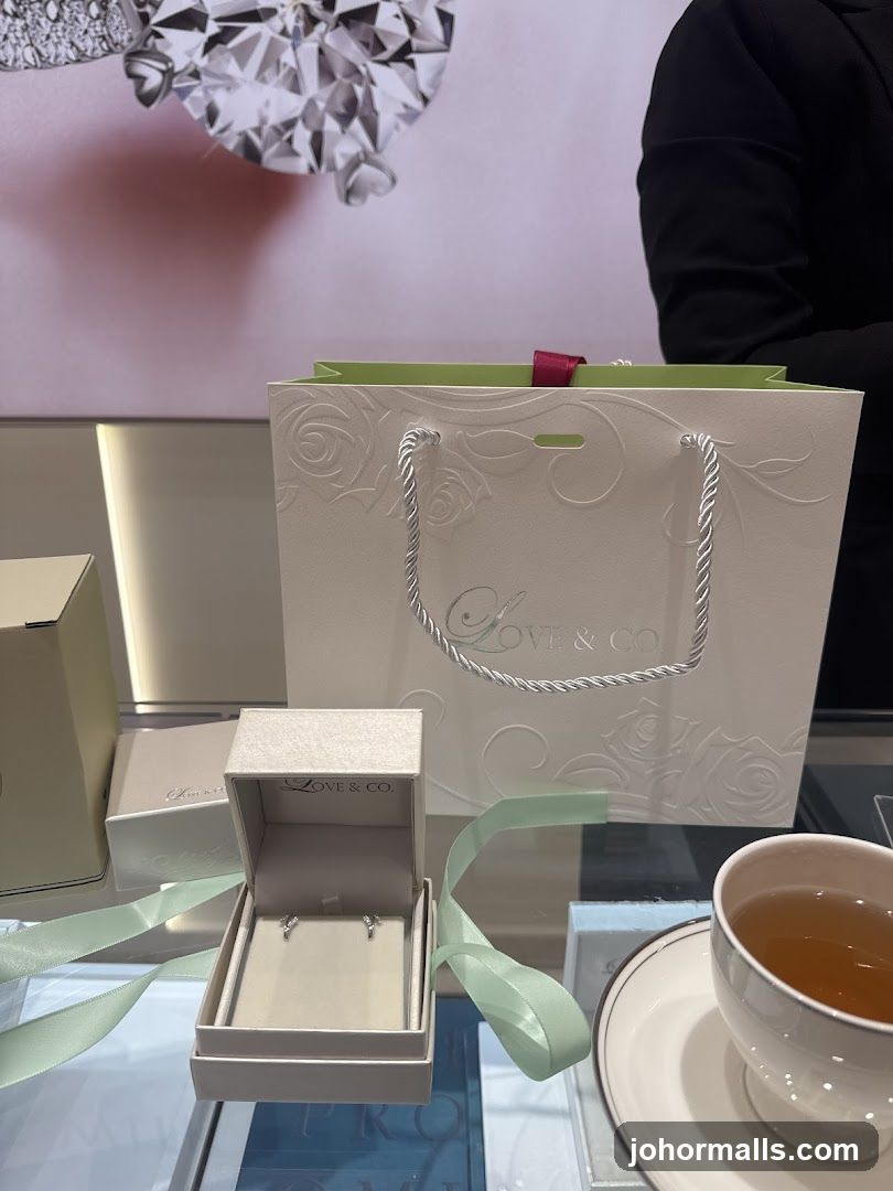 Jewelry Display with Tea