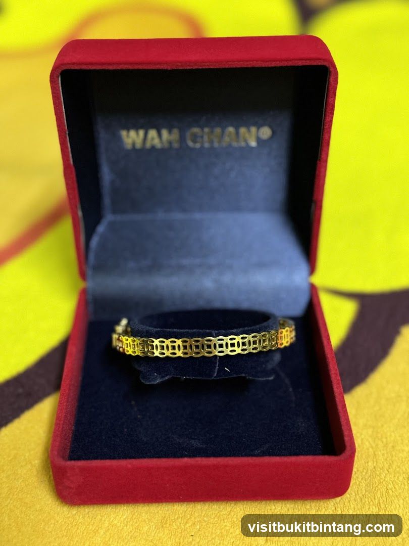 Gold Bracelet in Presentation Box