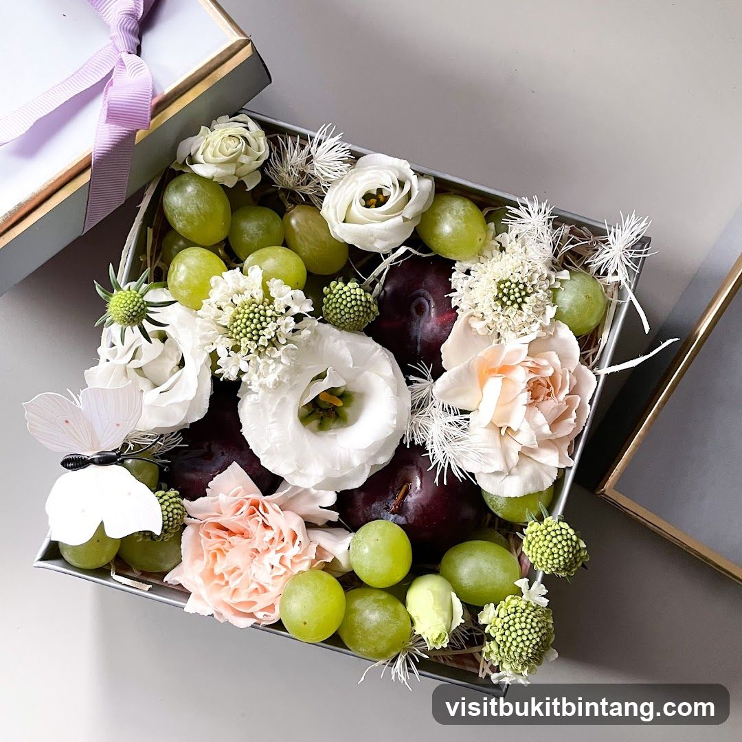 Fruit and Flower Arrangement