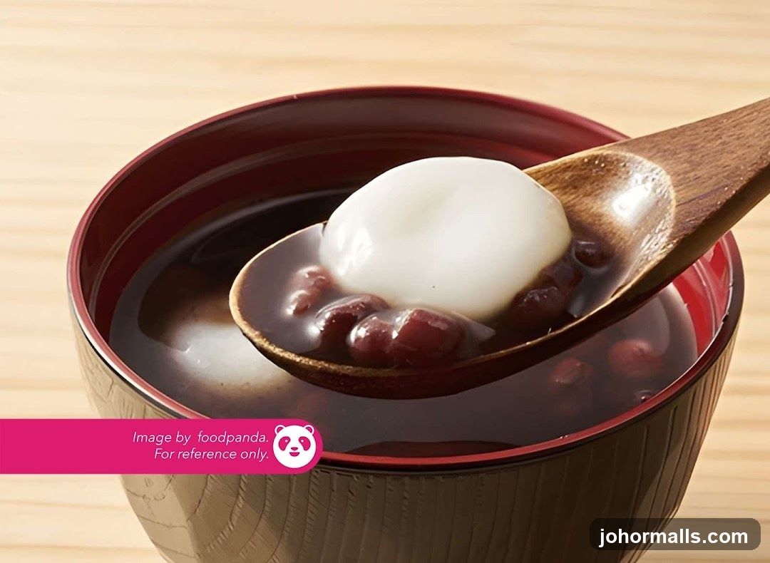 Red Bean Soup with Mochi