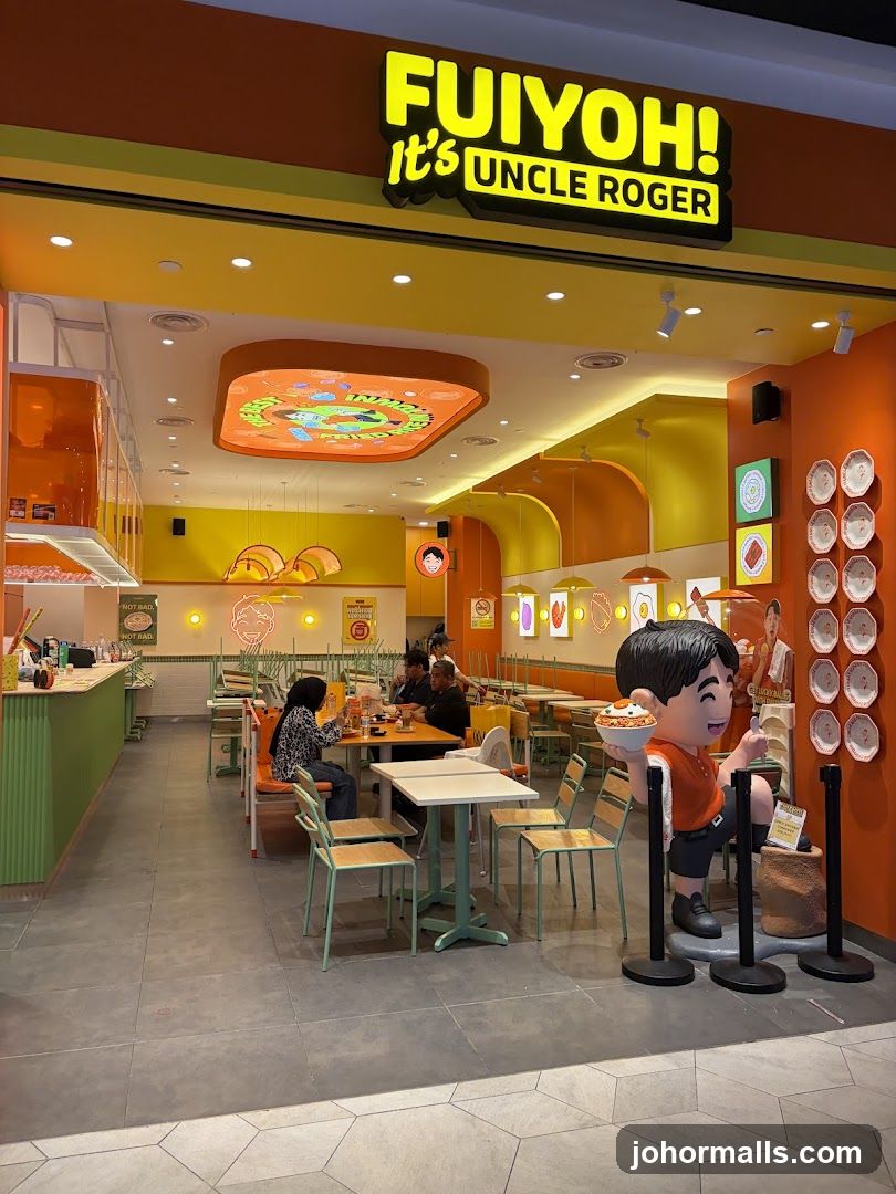 FUIYOH! It’s UNCLE ROGER @ Mid Valley Southkey