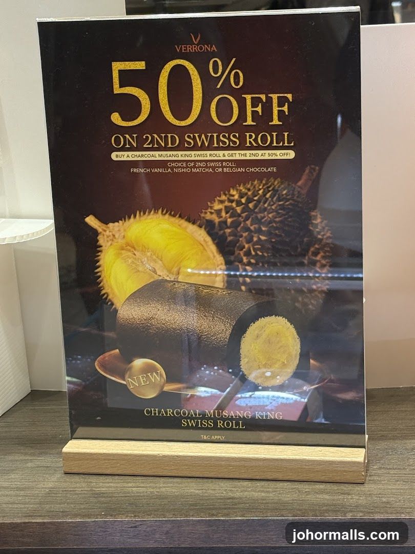 Verrona 50% Off Swiss Roll Promotion