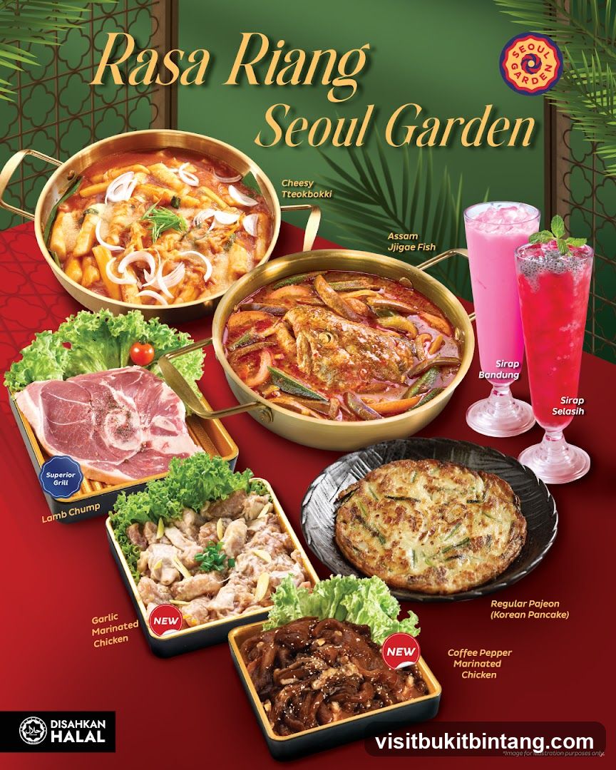 Seoul Garden Menu