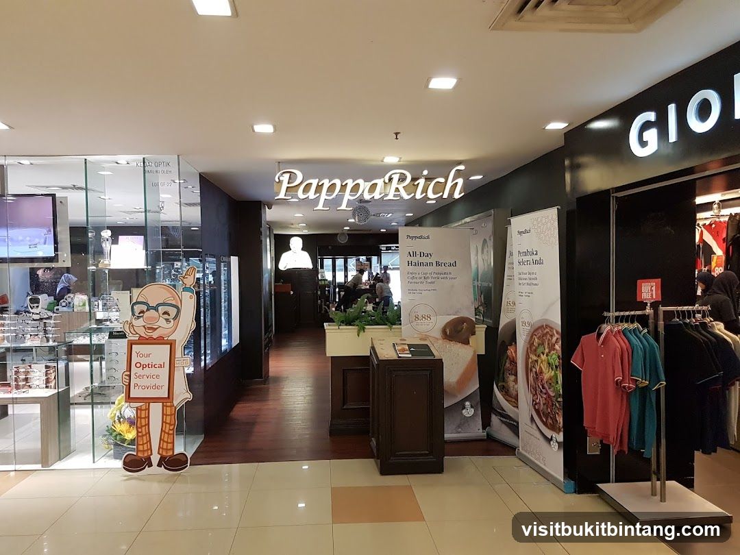 Mall Interior with Shops
