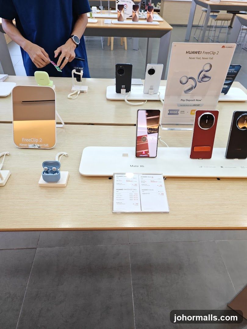 Huawei Product Display