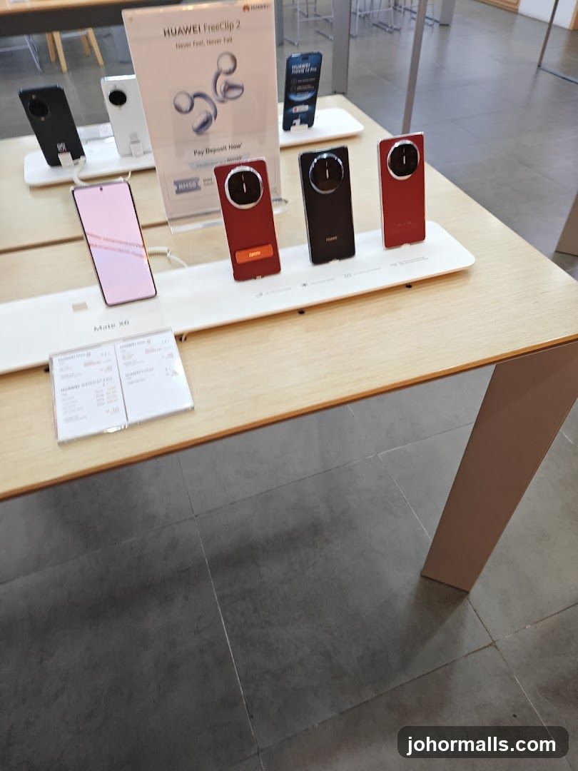 Huawei Product Display