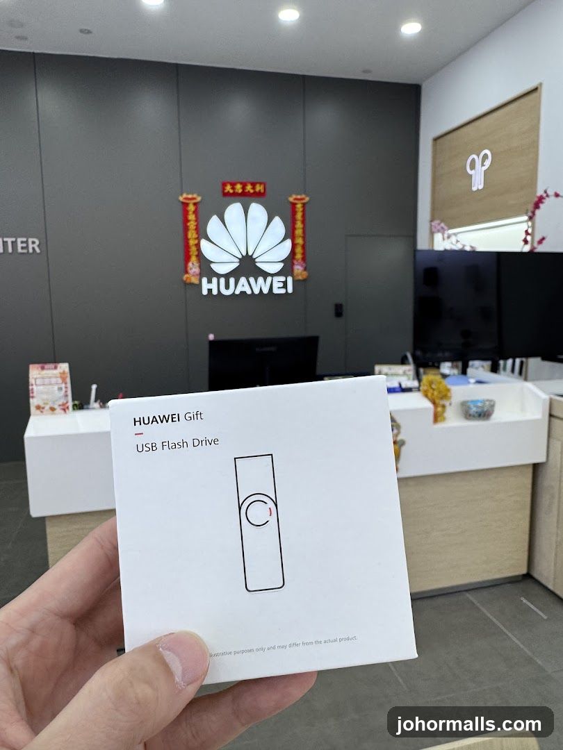 Huawei Gift USB Flash Drive Packaging