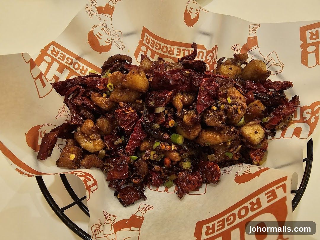Spicy Fried Chicken with Dried Chilies