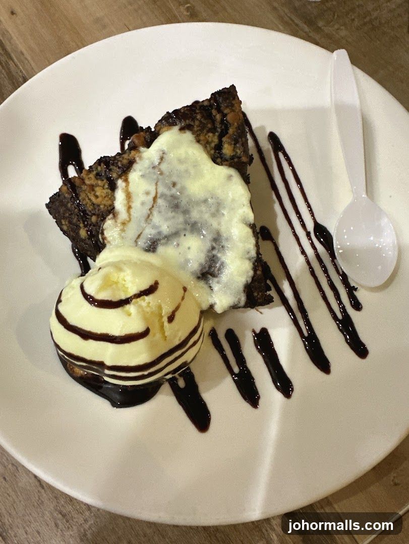Dessert with Ice Cream