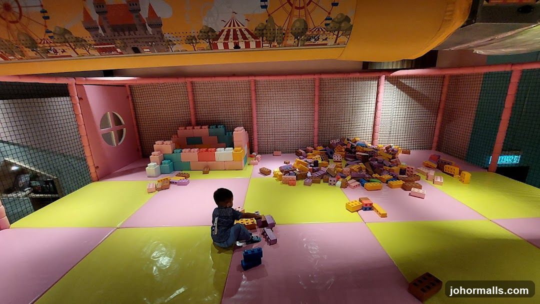 Indoor Playground with Building Blocks