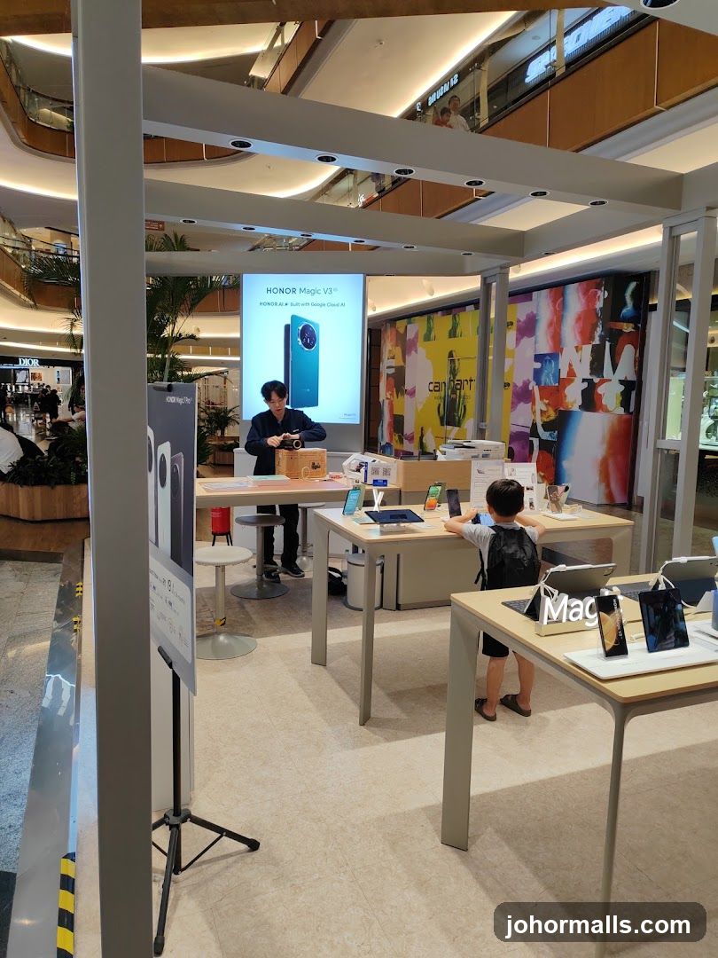 Electronics Store Display