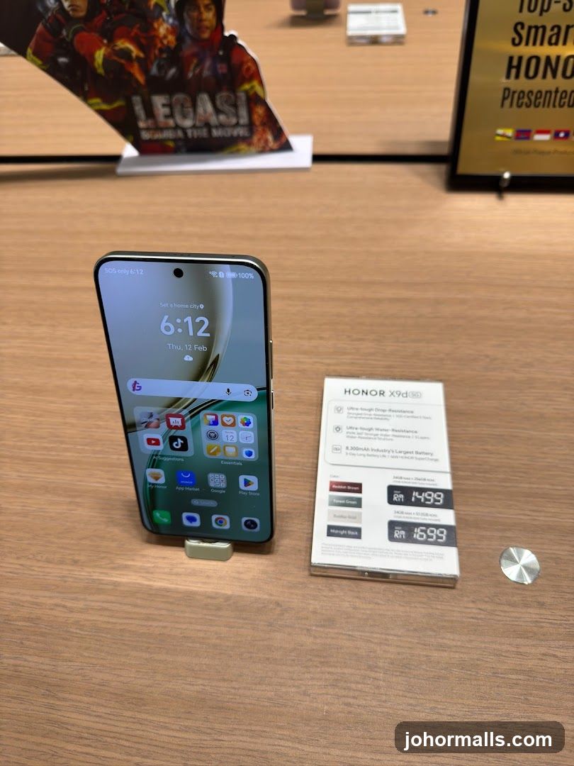 HONOR X9d Phone Display