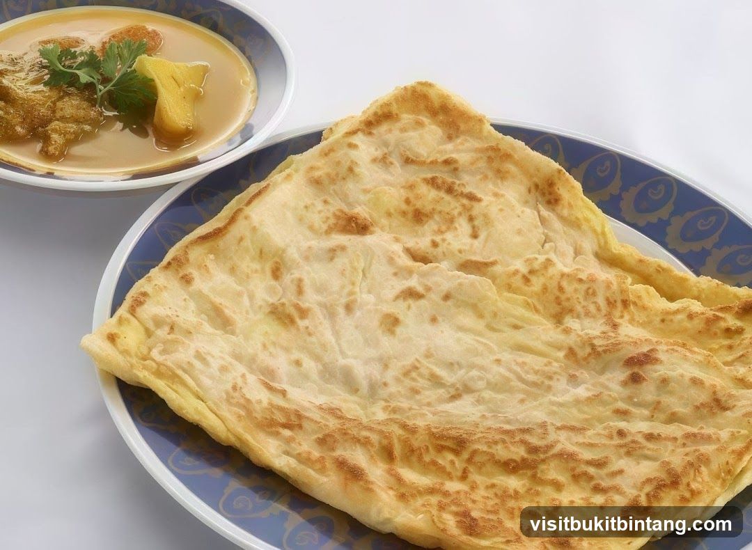 Roti Canai with Curry