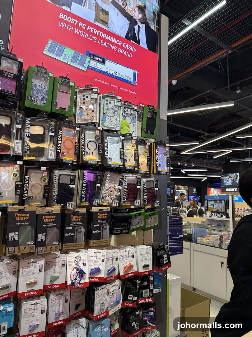 Electronics Store Display