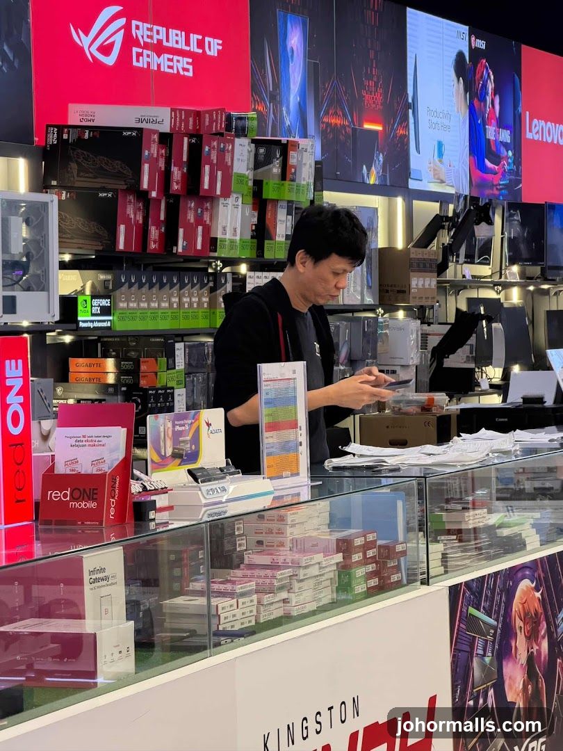 Electronics Store Interior