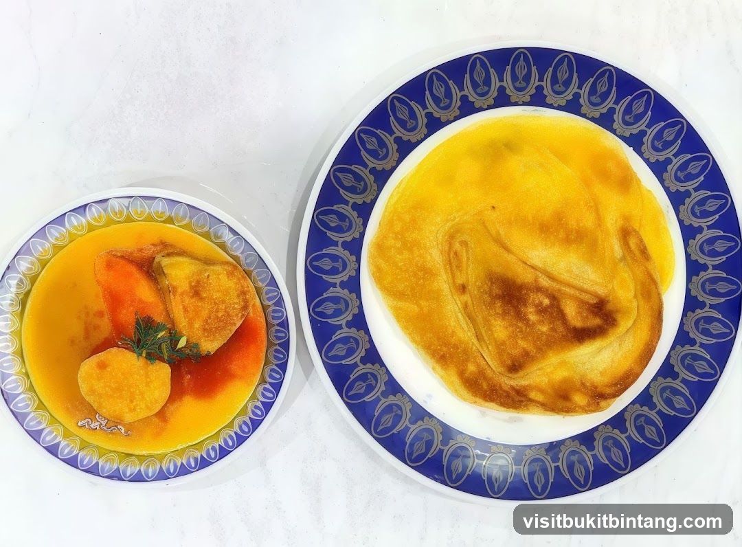 Two Plates of Food