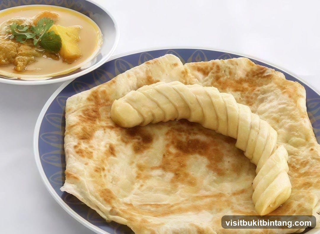 Roti Canai with Curry