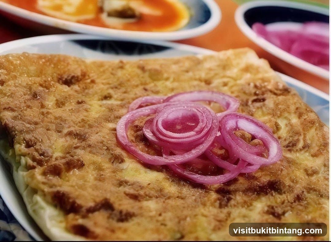 Omelette with Red Onions
