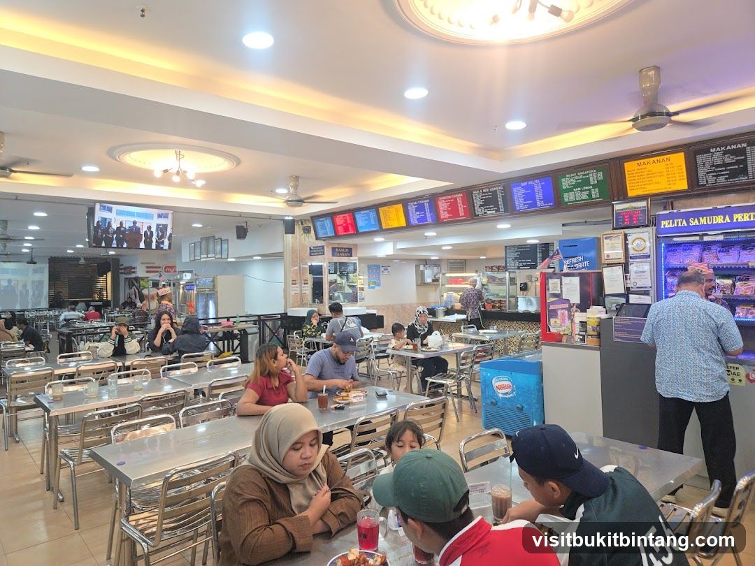 Busy Food Court