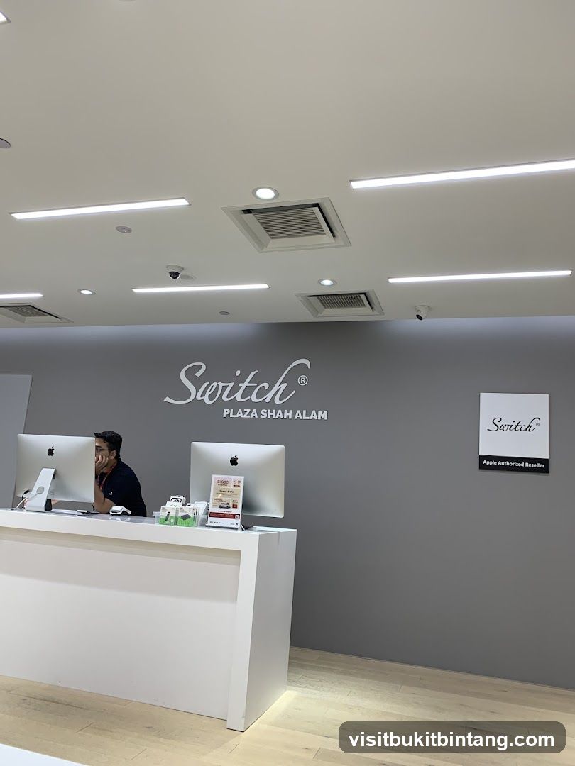 Switch Store Interior