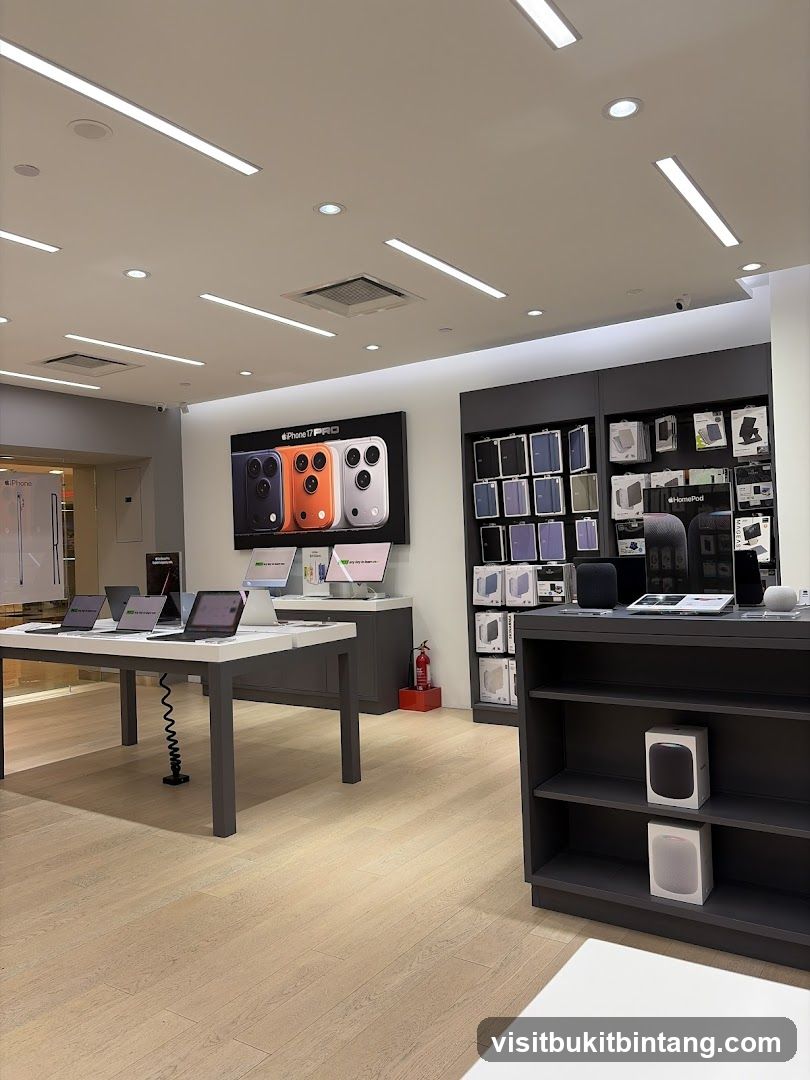 Electronics Store Display