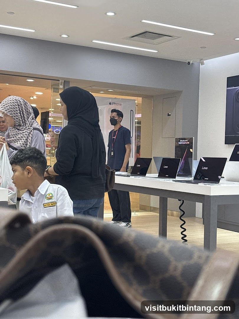 Electronics Store Display