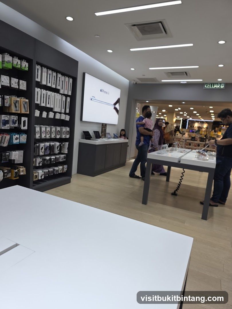 Electronics Store Interior