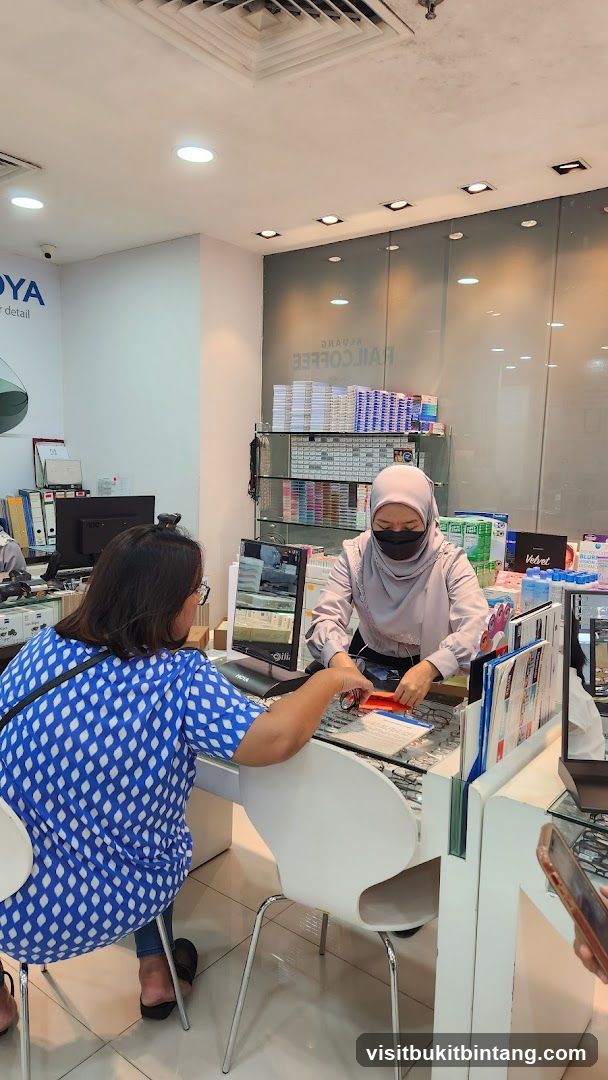 Optometry Shop Counter