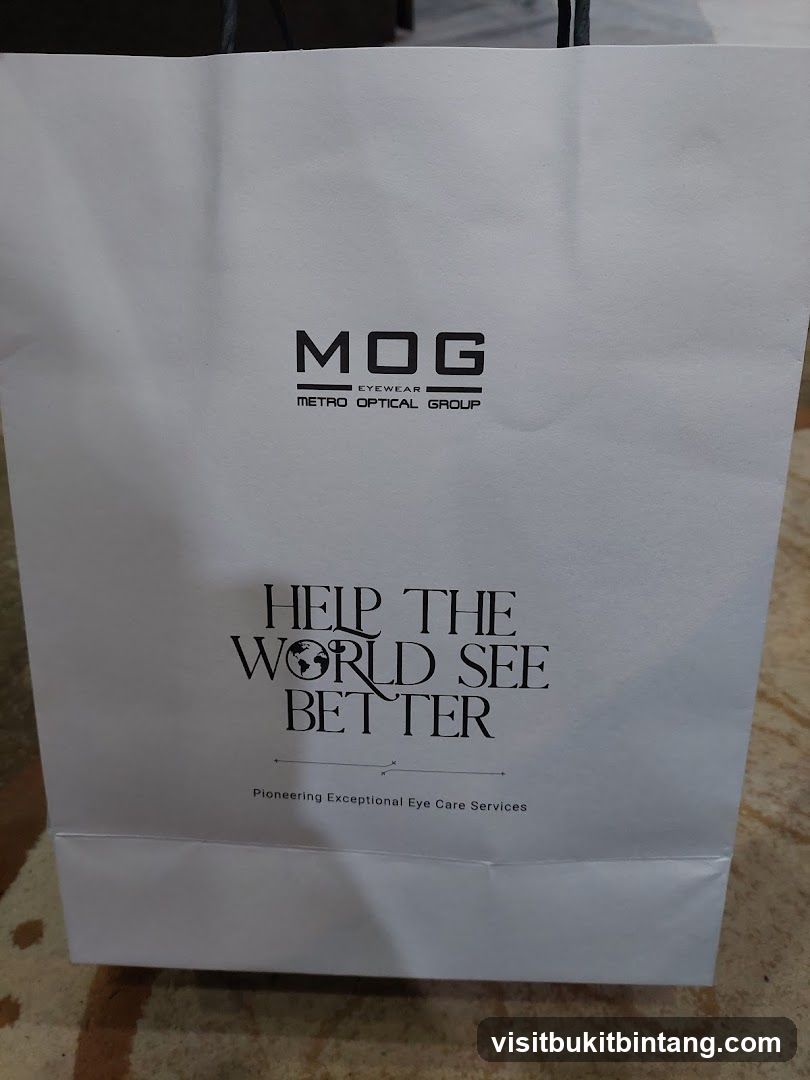 Shopping Bag with Logo and Slogan