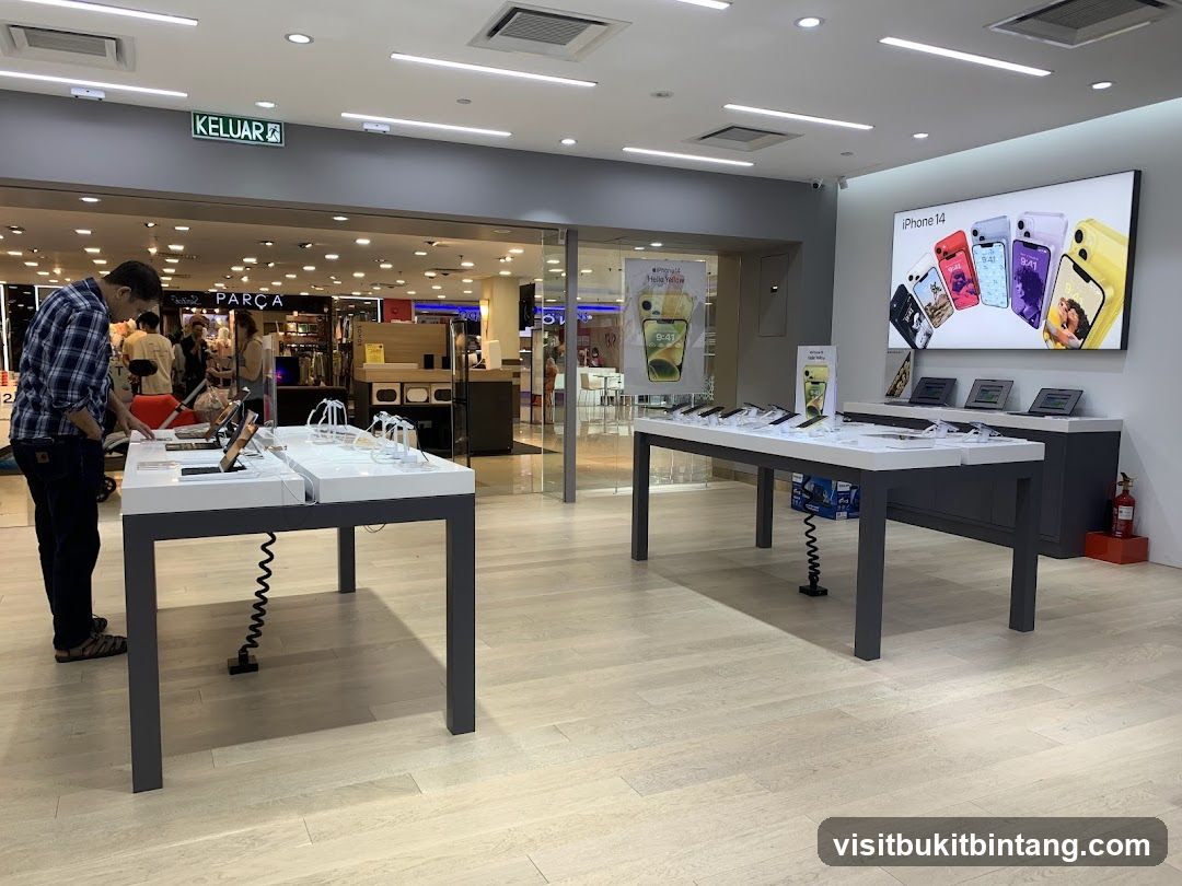 Electronics store display