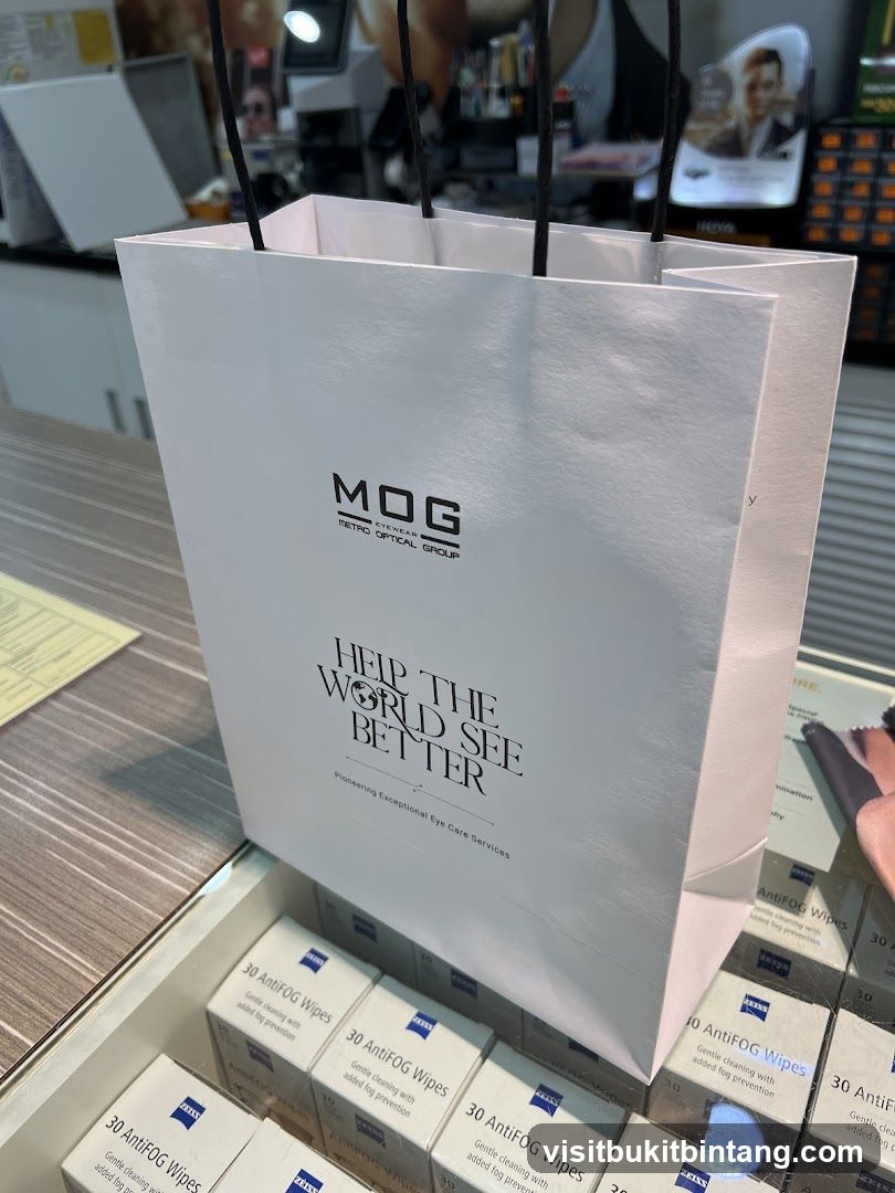 MOG Eyewear Shopping Bag