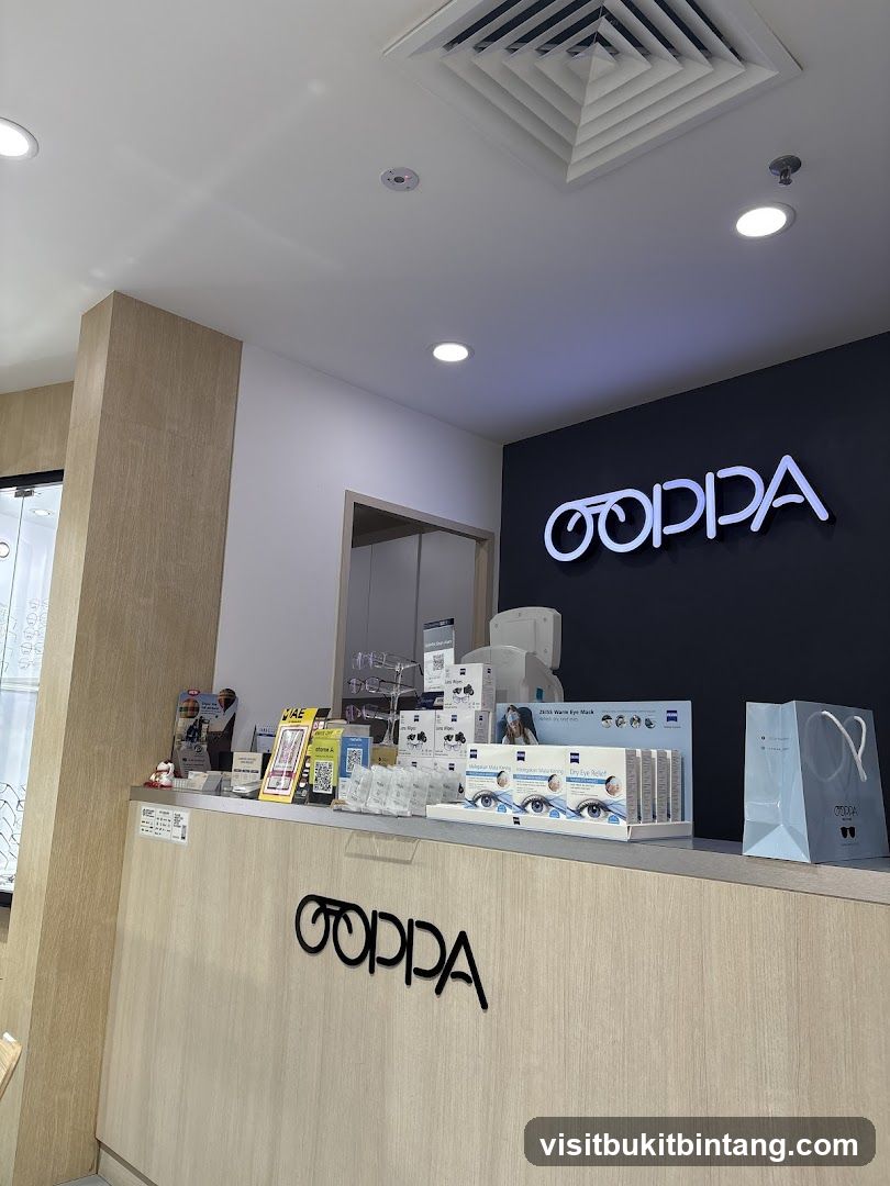 Oppa Store Counter