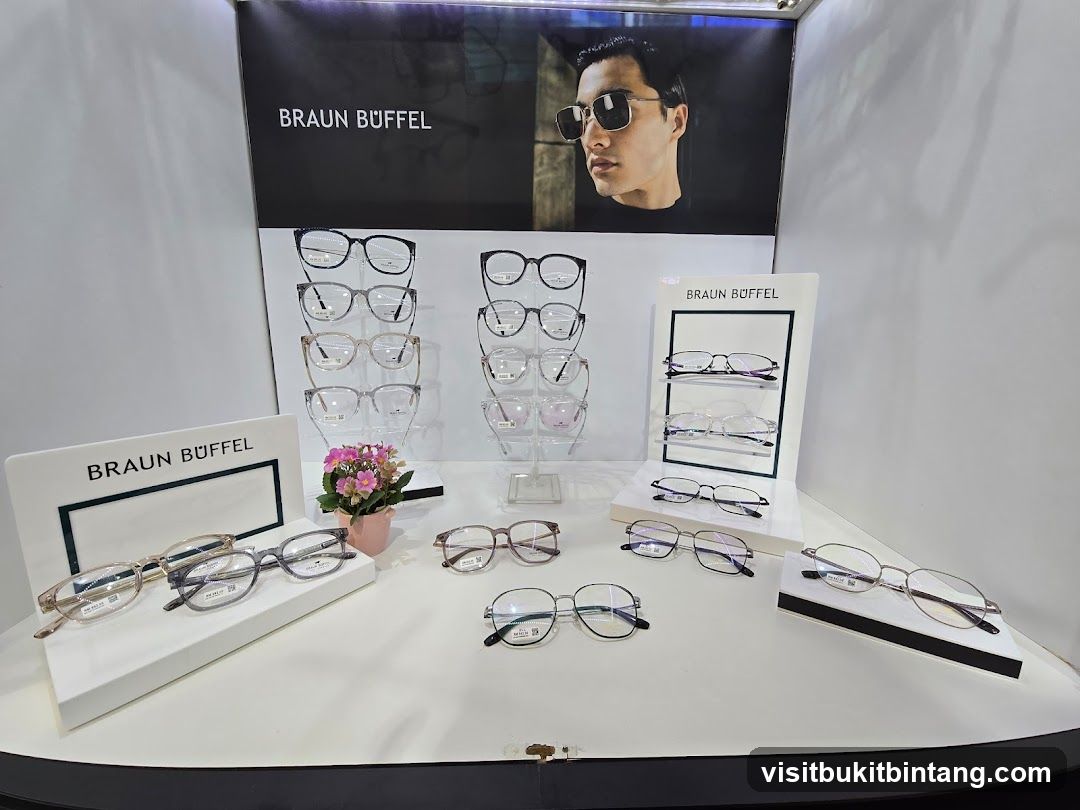 Braun Buffel Eyewear Display