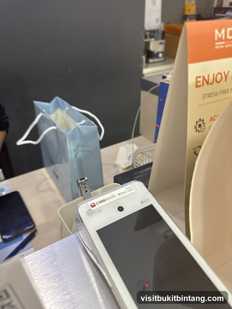 Payment Terminal and Shopping Bag