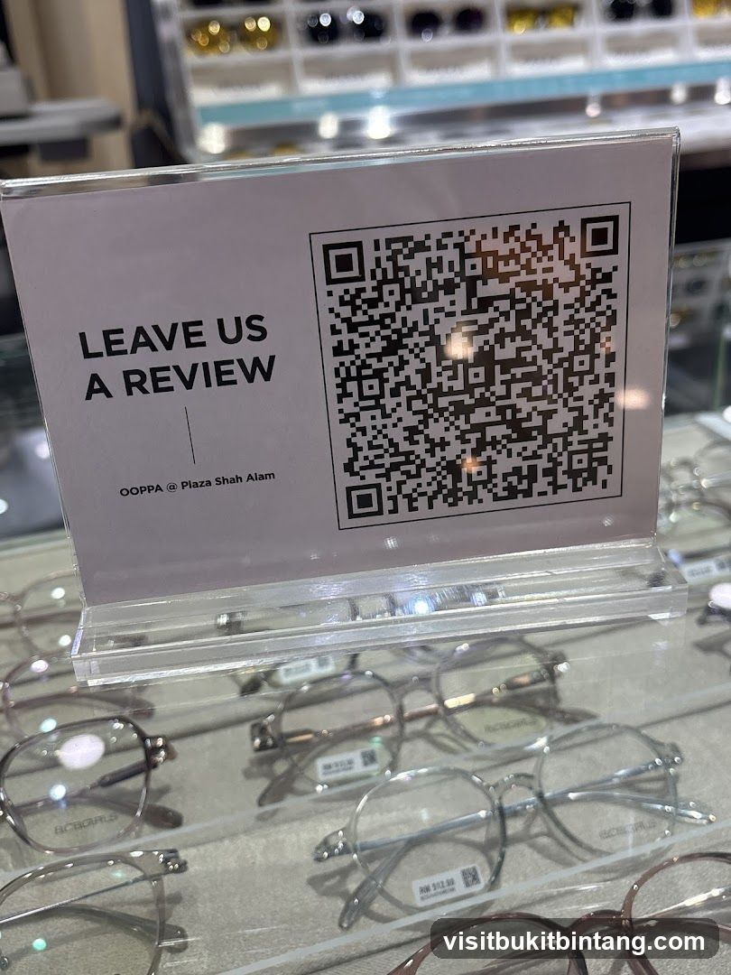 Leave Us A Review Sign