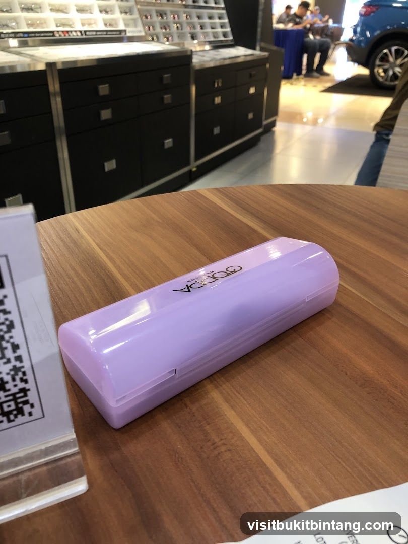 Eyeglass Case on Table