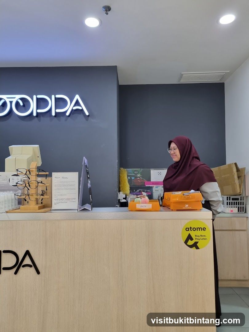 Optician's Counter