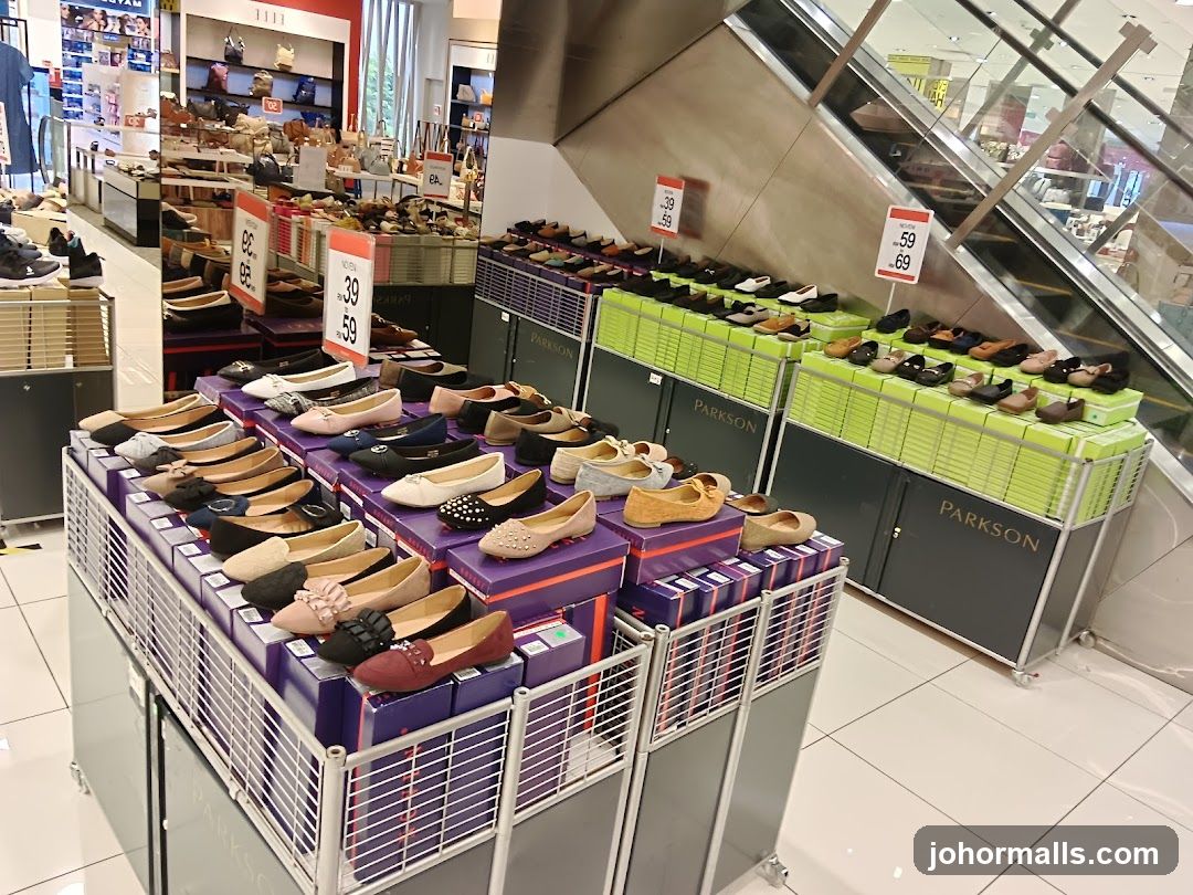 Parkson Shoe Display