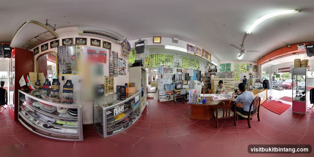 Uniform and Accessories Shop Interior