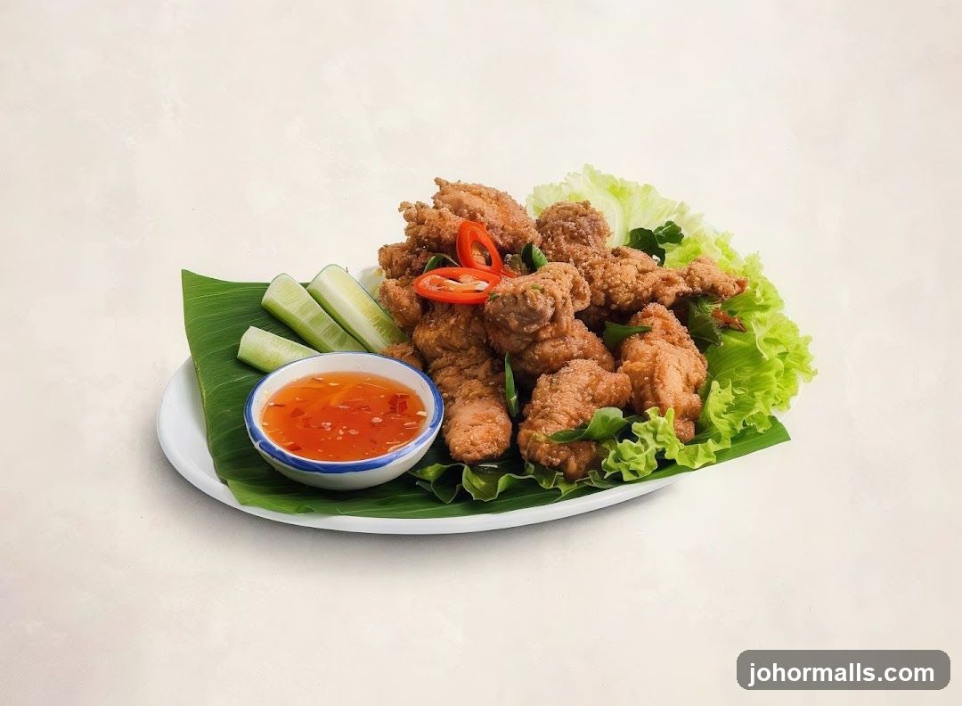 Fried Chicken Bites with Dipping Sauce