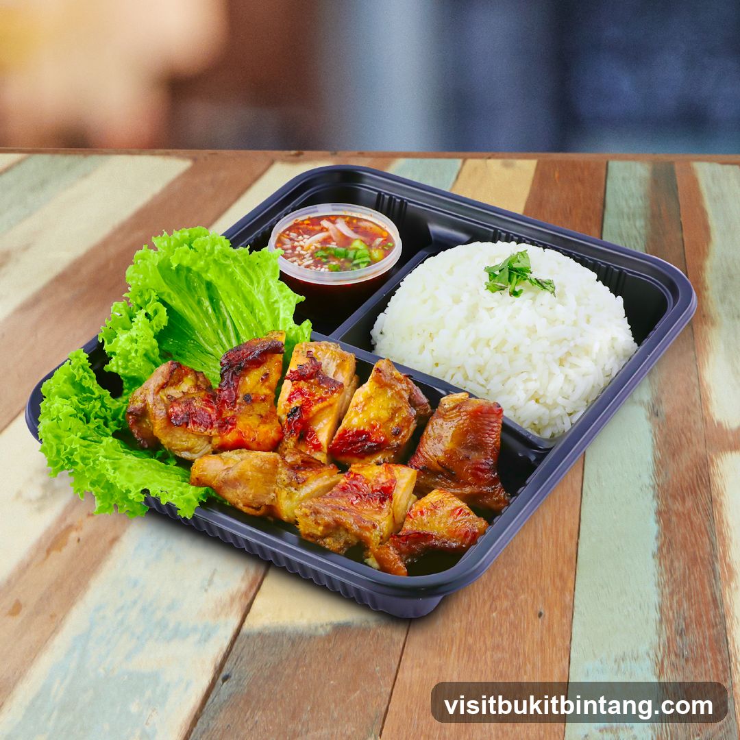 Grilled Chicken Bento Box