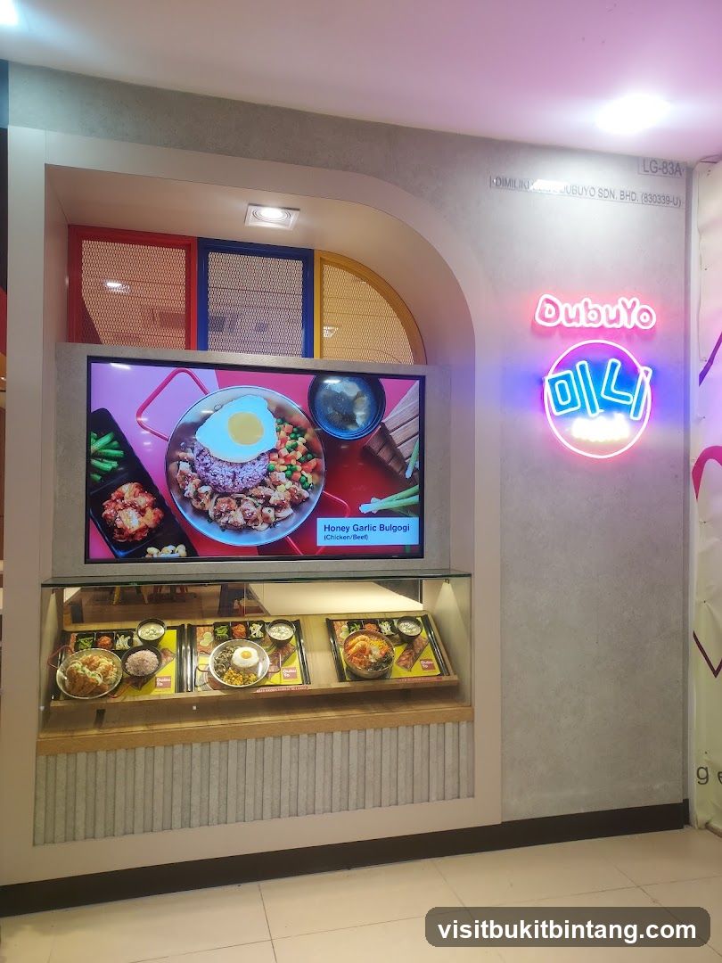 DubuYo Food Display