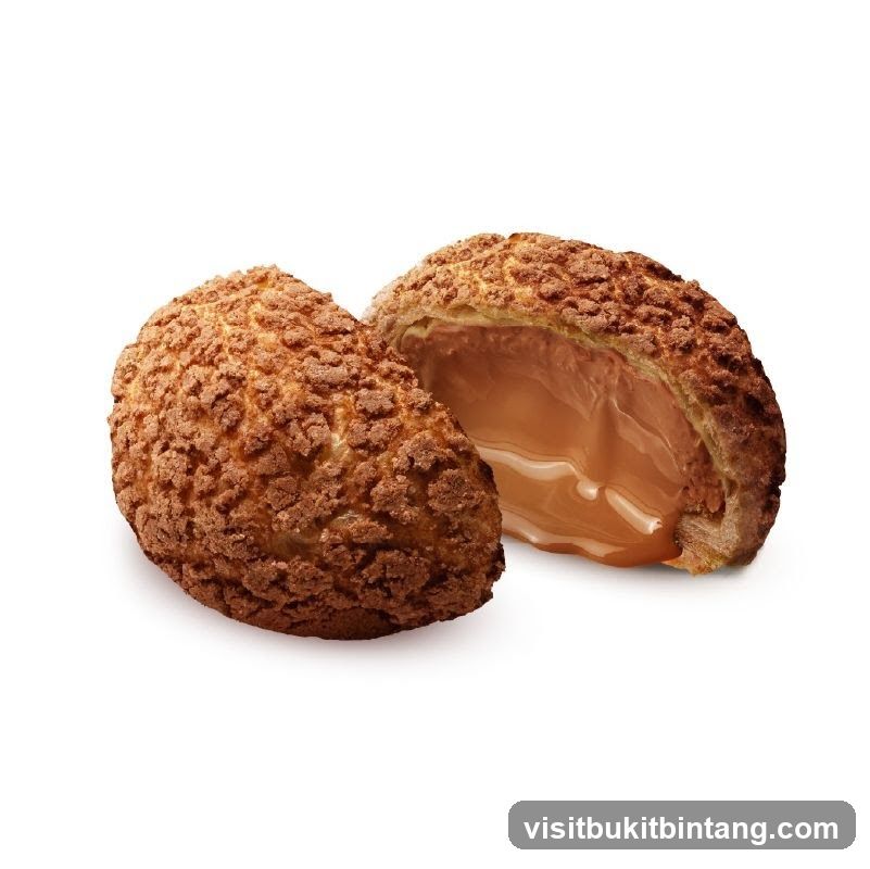 Caramel Cream Puff
