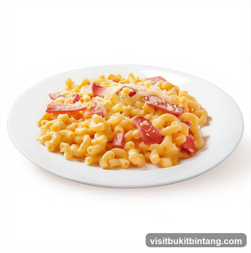 Macaroni and Cheese with Sausage